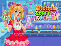খেলা Blonde Sofia: Lab Ice Cream