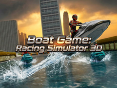 খেলা Boat Game: Racing Simulator 3D