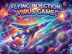খেলা Flying Injection Virus Game