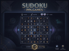খেলা Sudoku - Pin.Games