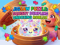খেলা Jigsaw Puzzle: Squishy Dumpling Unboxing Roblox
