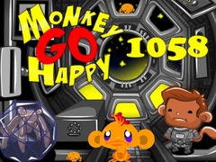 খেলা Monkey Go Happy Stage 1058