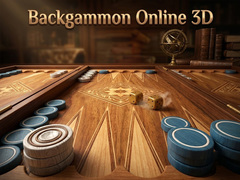 খেলা Backgammon Online 3D