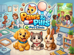 খেলা Paws & Pills: Pet Clinic