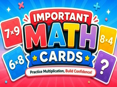 খেলা Important Math Cards