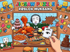 খেলা Jigsaw Puzzle: Roblox Mukbang