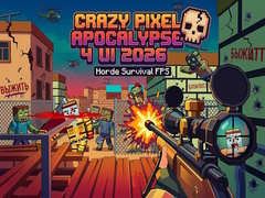 খেলা Crazy Pixel Apocalypse 4 UI 2026