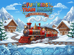 খেলা Fun Kids Train Racing