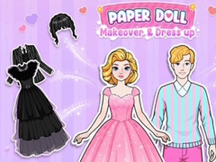খেলা Paper Doll Makeover & Dress Up