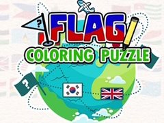 খেলা Flag Coloring Puzzle