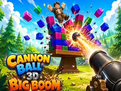 খেলা Cannon Ball 3D Big Boom