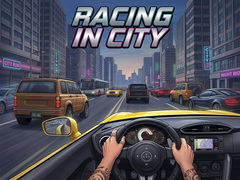 খেলা Racing in City