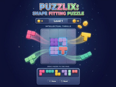 খেলা Puzzlix: Shape Fitting Puzzle