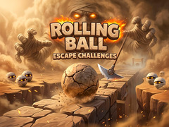 খেলা Rolling Ball Escape Challenges