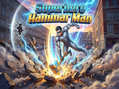 খেলা Superhero Hammar Man