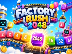 খেলা Factory Rush: 2048 Merge