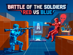 খেলা Battle of the Soldiers Red vs Blue