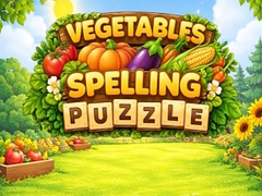 খেলা Vegetable Spelling Puzzle