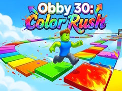 খেলা Obby 30: Color Rush