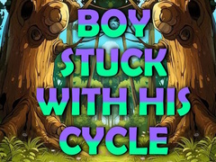 খেলা Boy Stuck with His Cycle