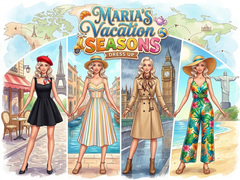 খেলা Maria's Vacation Seasons Dress Up