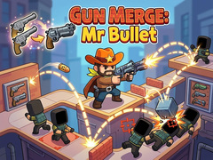 খেলা Gun Merge: Mr Bullet 
