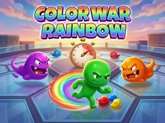 খেলা Color War Rainbow