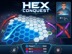 খেলা Hex Conquest