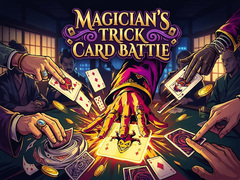 খেলা Magician's Trick Card Battle