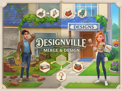 খেলা Designville: Merge & Design