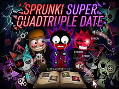 খেলা Sprunki Super Quadtruple Date