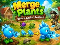 খেলা Merge Plants – Defense Zombies