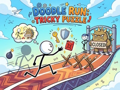খেলা Doodle Run: Tricky Puzzle