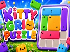 খেলা Kitty Grid Puzzle