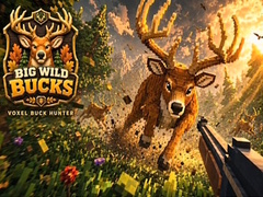 খেলা Big Wild Bucks: Voxel Buck Hunter
