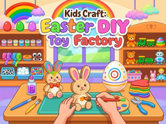 খেলা Kids Craft: Easter DIY Toy Factory 
