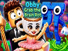 খেলা Obby: Grab the Brain Rot