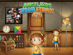 খেলা Amgel Kids Room Escape  416