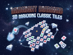খেলা Midnight Diamond 3D Mahjong: Classic Tiles