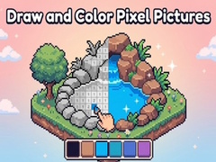 খেলা Draw and Color Pixel Pictures