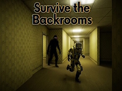 খেলা Survive the Backrooms