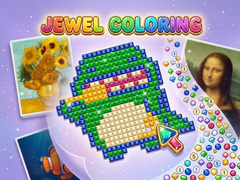 খেলা Jewels Coloring