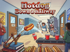 খেলা Hotdog Down a Hallway