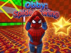 খেলা Obby: Spider Swing