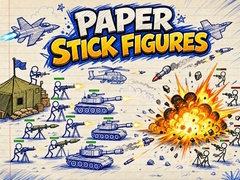 খেলা Paper Stick Figures