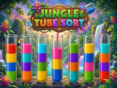 খেলা Jungle Tube Sort