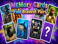 খেলা MEMory Cards - Find Brainrot Pairs