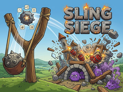 খেলা Sling Siege