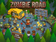 খেলা Zombie Road