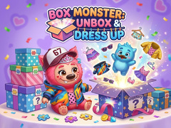 খেলা Box Monster: Unbox & Dress Up